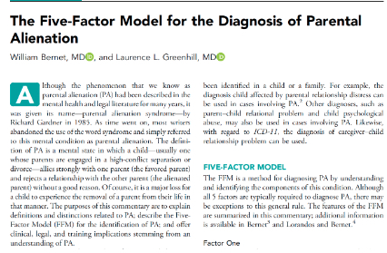 5 Factor Model