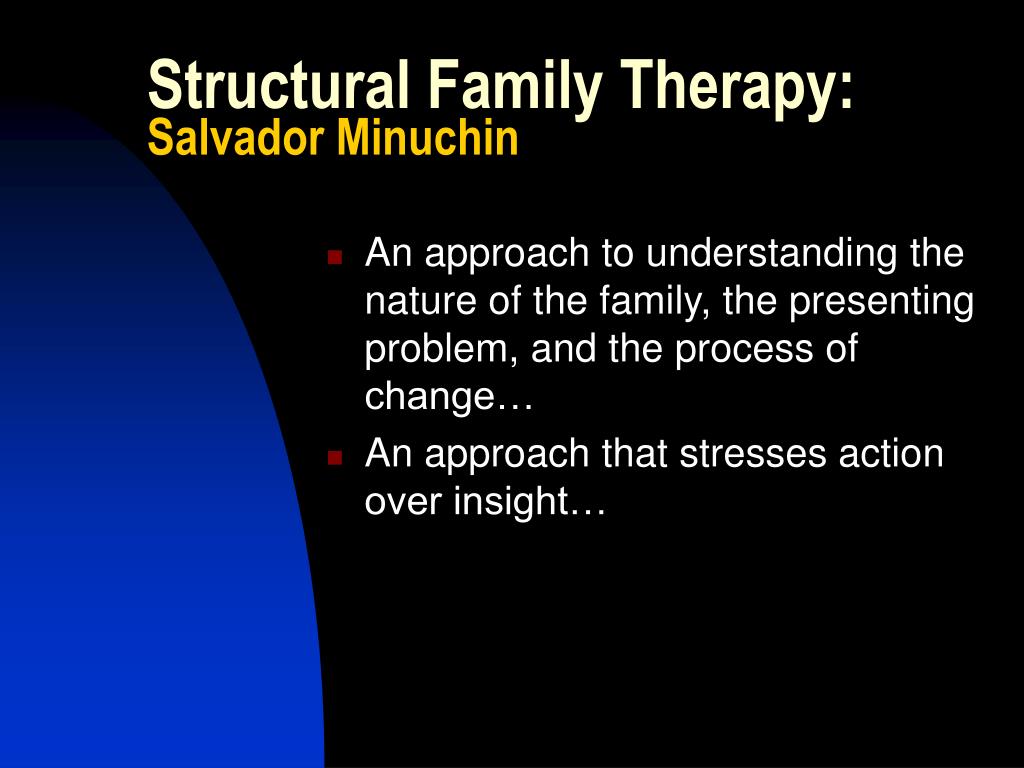 Structural Family Therapy